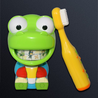 恐龙牙刷玩具